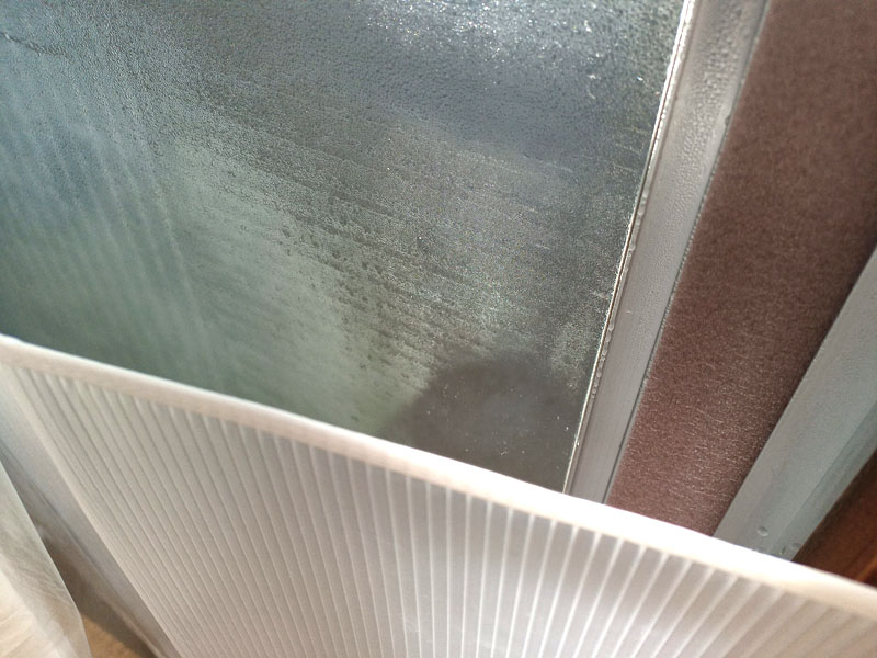 アルミサッシ窓の防寒対策